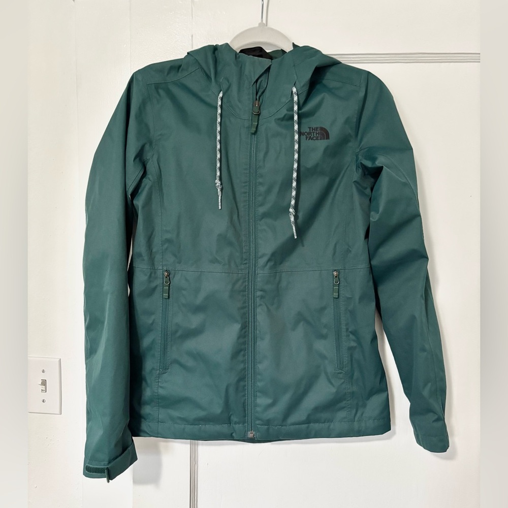 North Face Rain Jacket - Dark Green